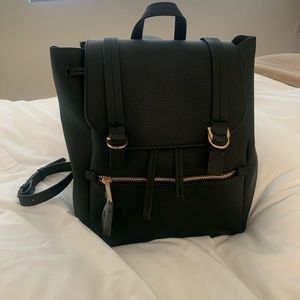 Topshop black backpack